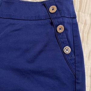 White House Black Market Shorts Blue
